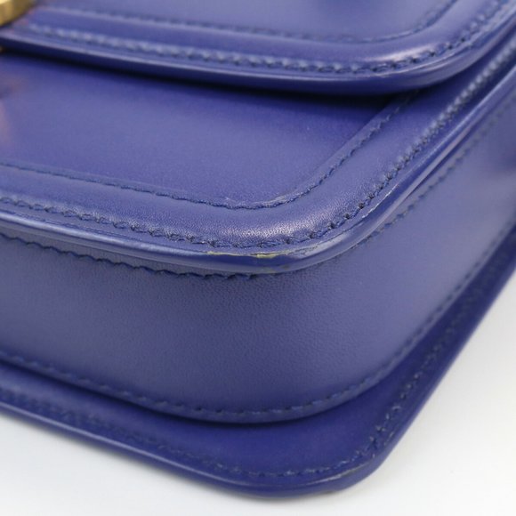 SAINT LAURENT Solferino Small Satchel 634306 Shoulder Leather Women's - Picture 7 of 11